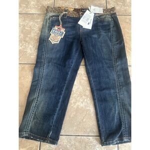 NWT Dolce & Gabbana 30 Vintage Style Crop Jeans Low Rise Slim Fit